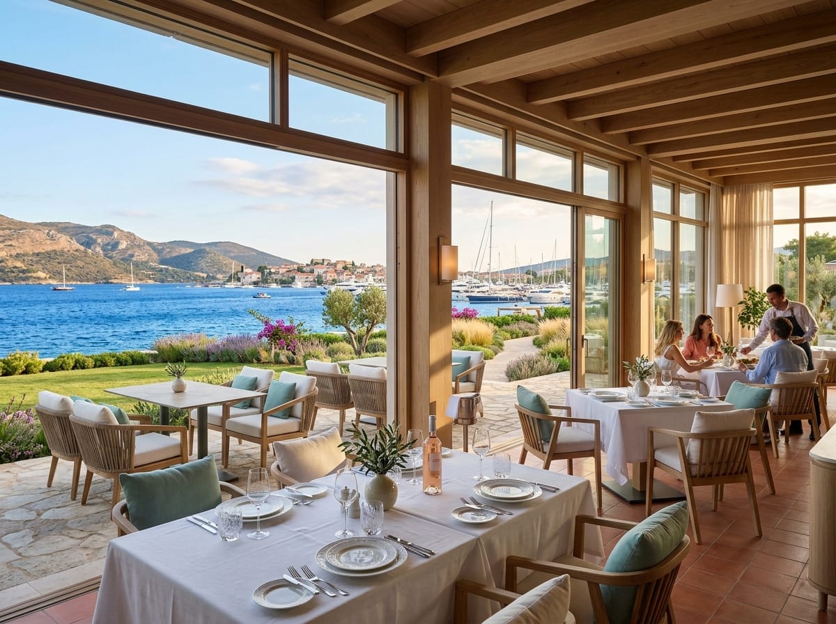 Restaurant Azzurro Mare Terrace on the Bay