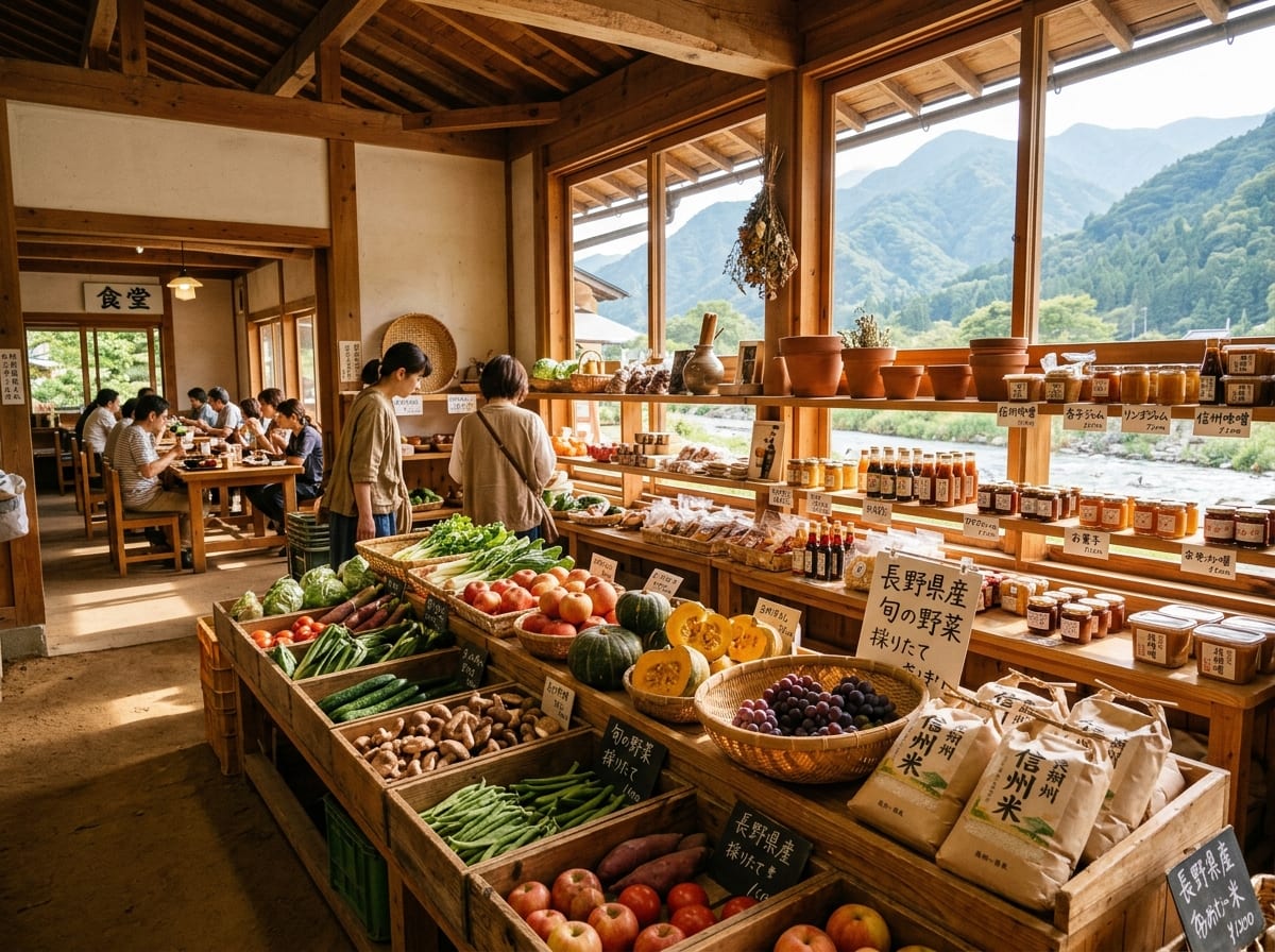 農産物直売所 清流の里 梓川