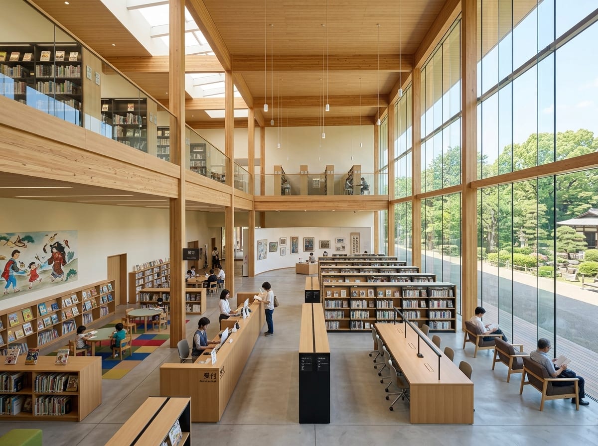 坂出市立大橋記念図書館