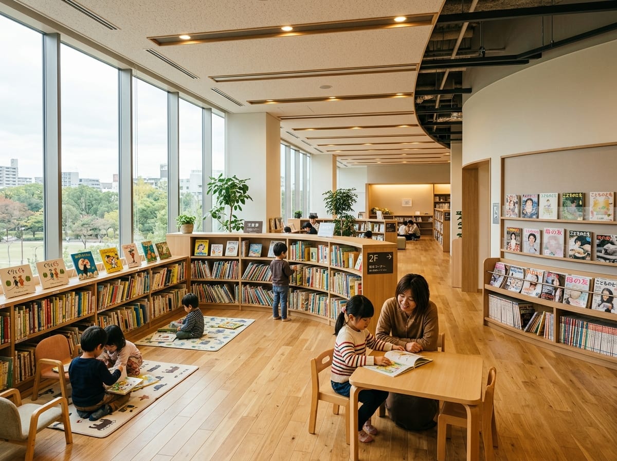 川北町立図書館