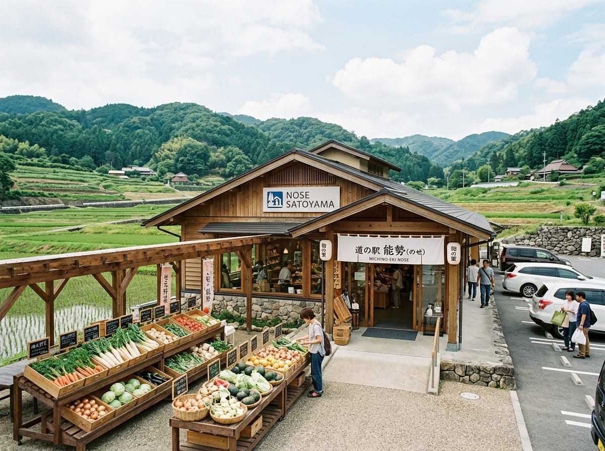 能勢町観光物産センター「道の駅能勢（くりの郷）」
