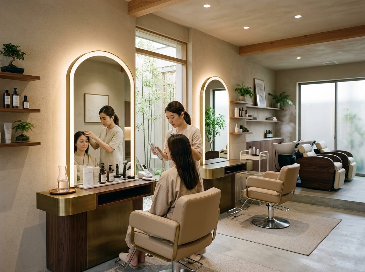 ヘアーメイク エリア