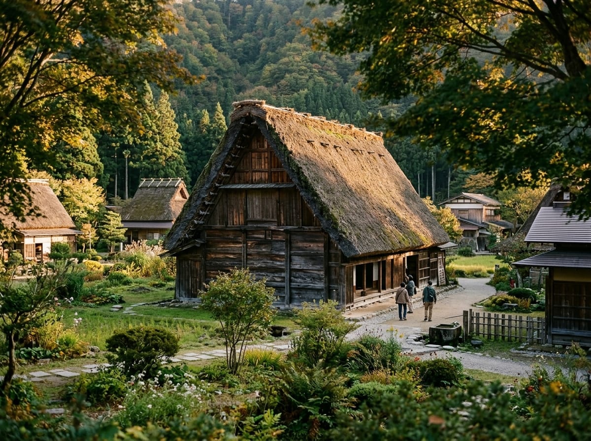 日本民家集落博物館