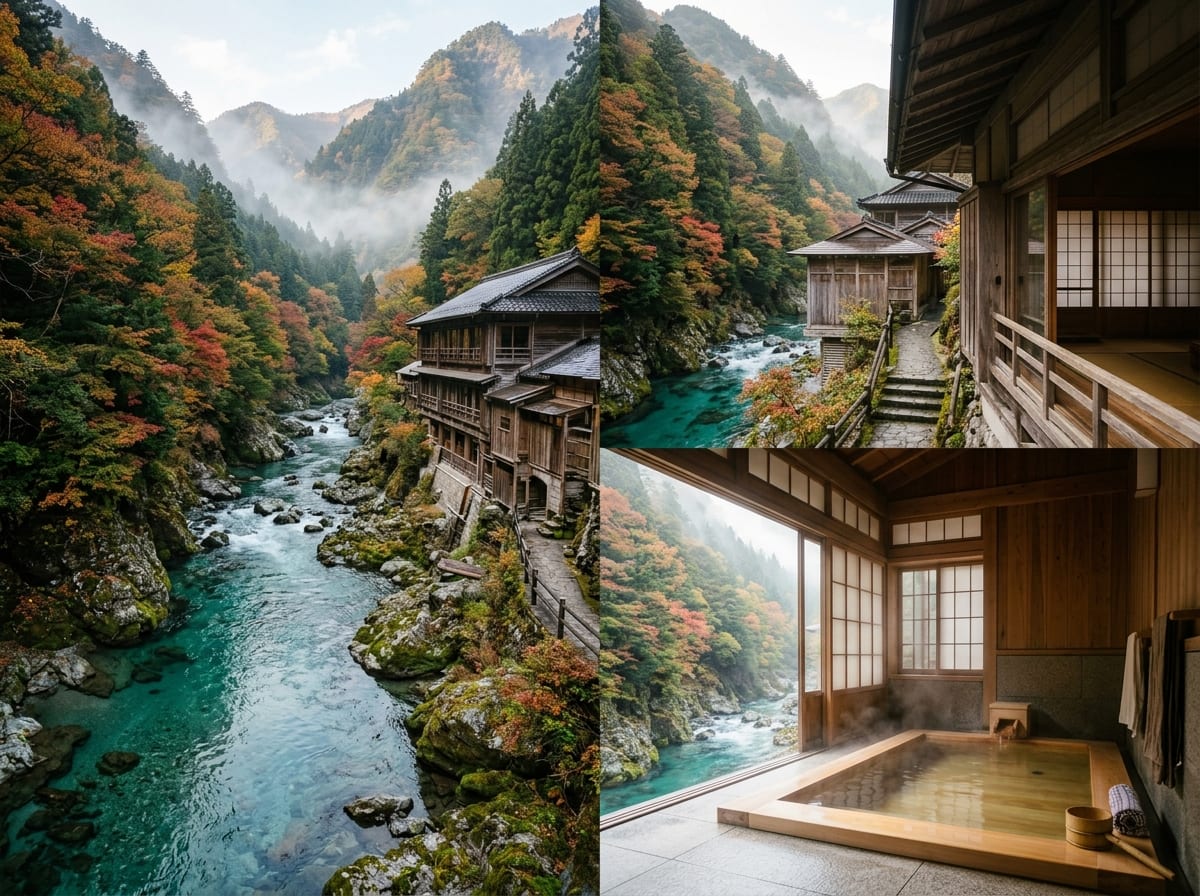 中津渓谷 ゆの森