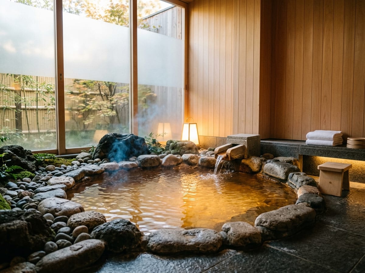 オーク足の湯治場