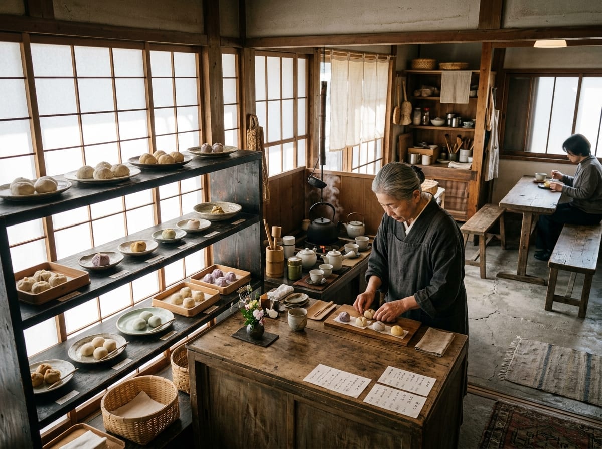 百姓菓子処藤栄本店＋Cafe