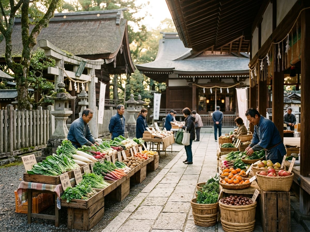 恵美須神社 朝市