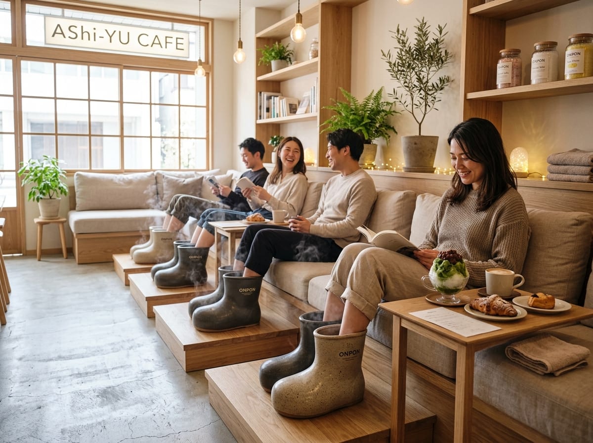 足湯カフェ 湯セレクト