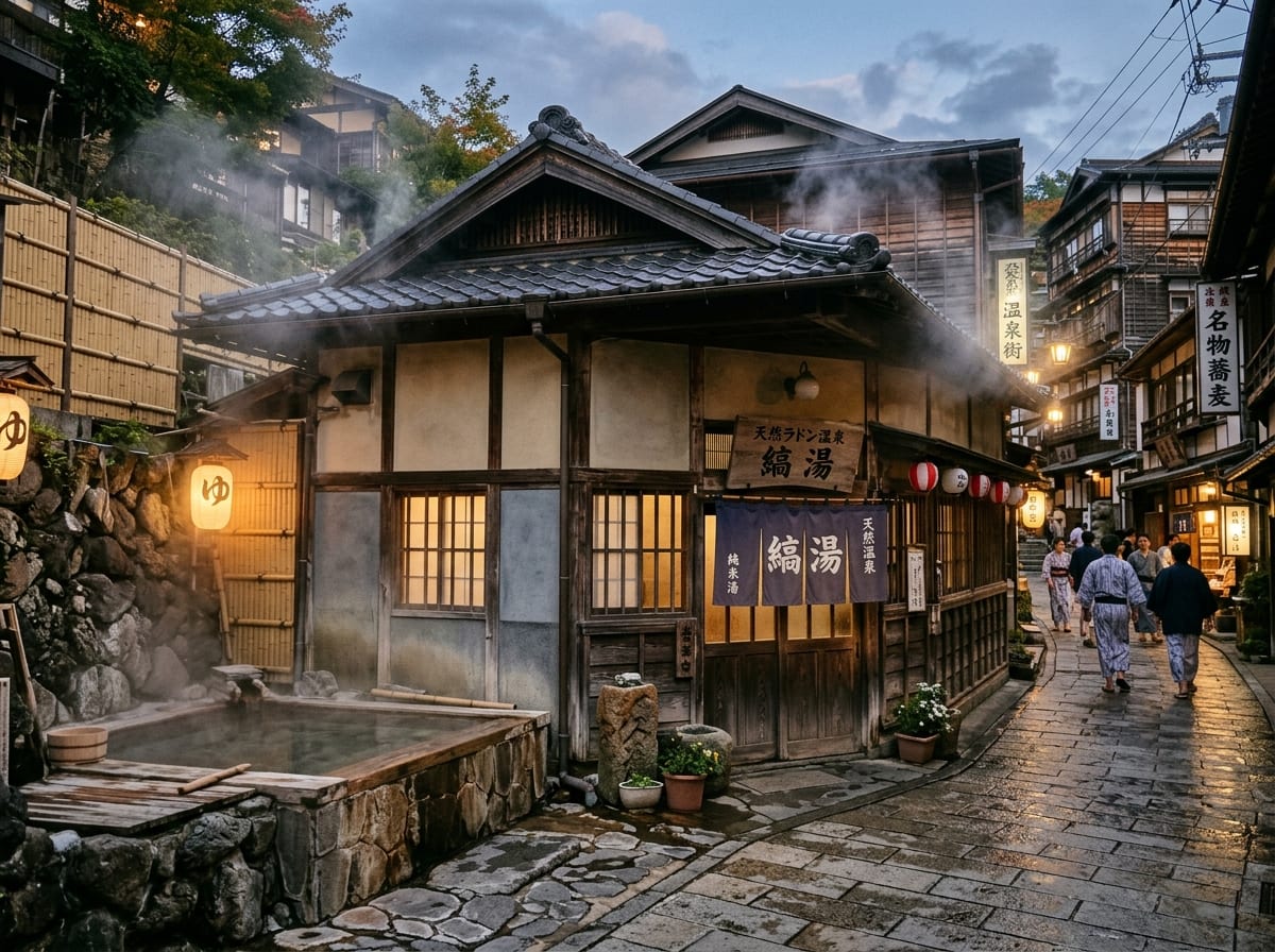 三朝温泉 かぶ湯