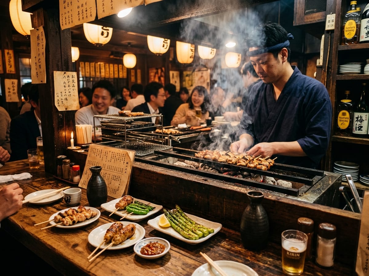 焼き鳥 楽家