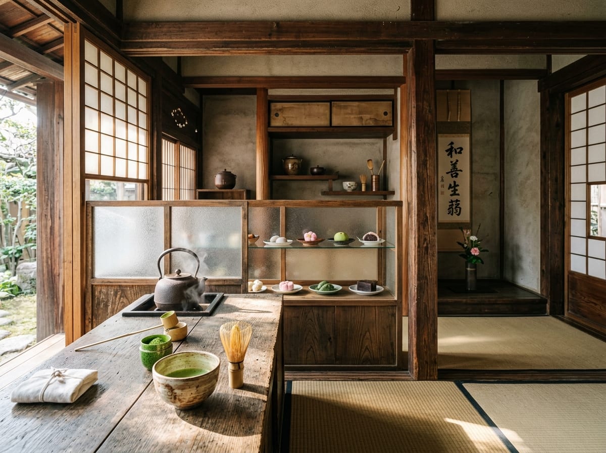 お茶と菓で岩淵