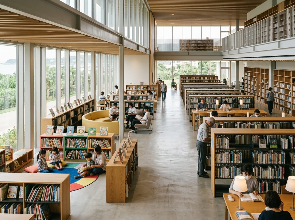 うるま市立中央図書館