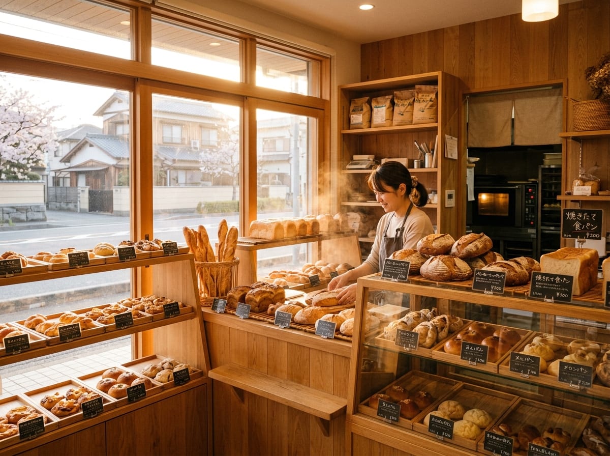 ベイク・フレッシュベーカリー 道の尾店