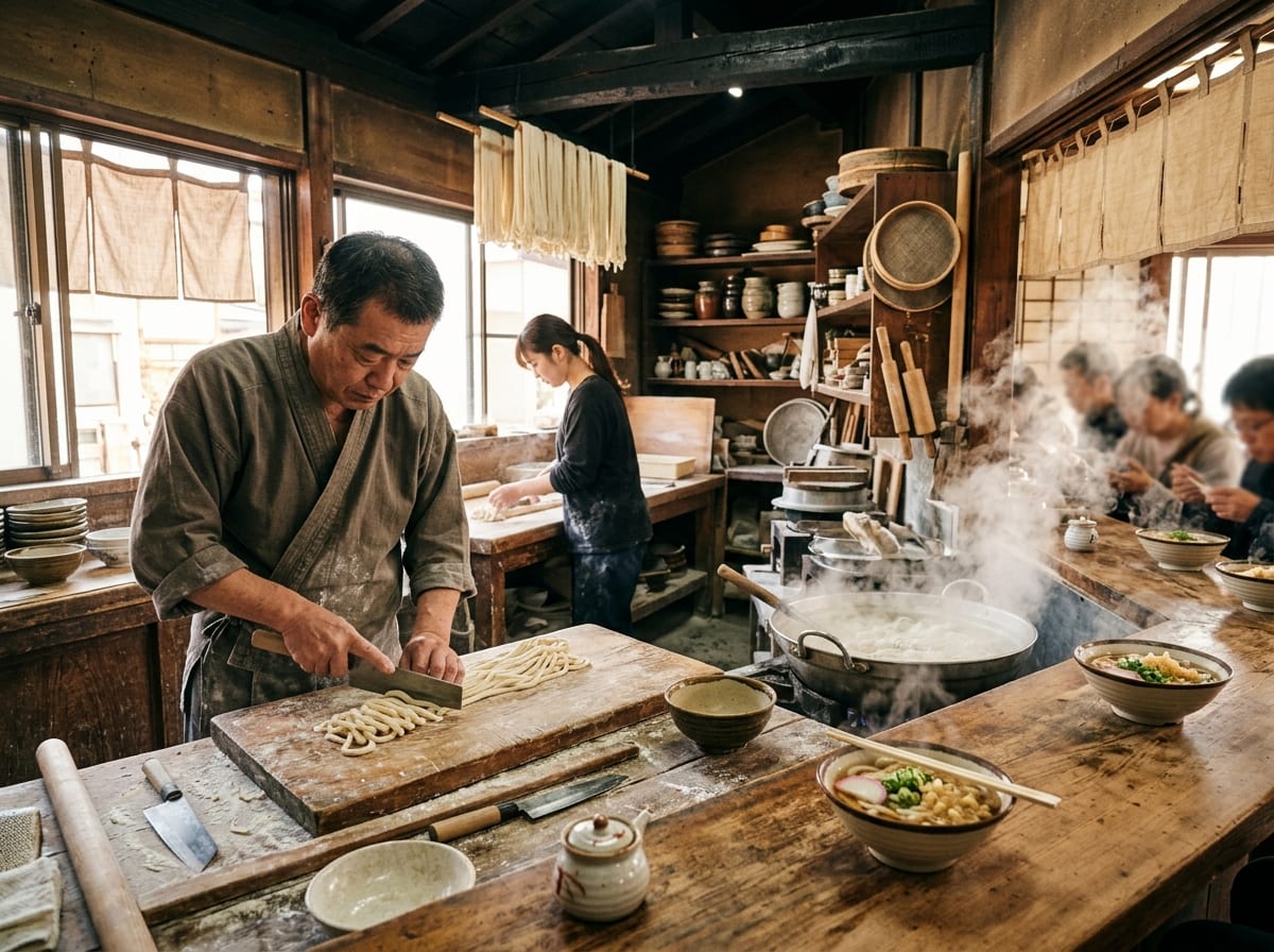 純手打うどん 山とも