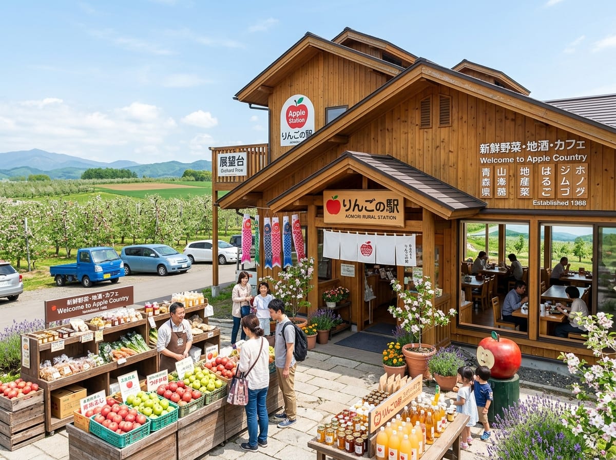 道の駅なみおか アップルヒル