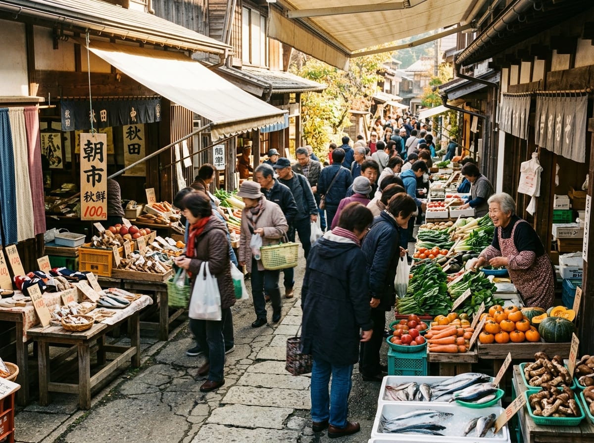 五城目朝市