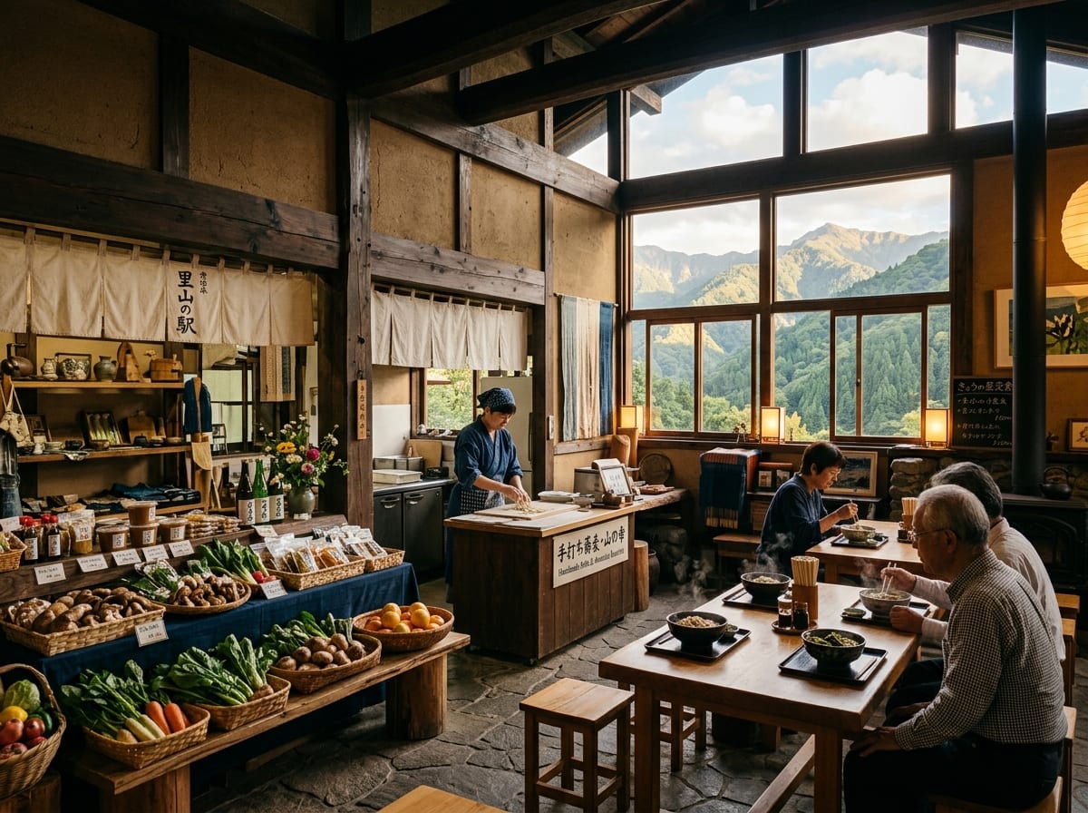 道の駅そばの郷らっせぃみさと
