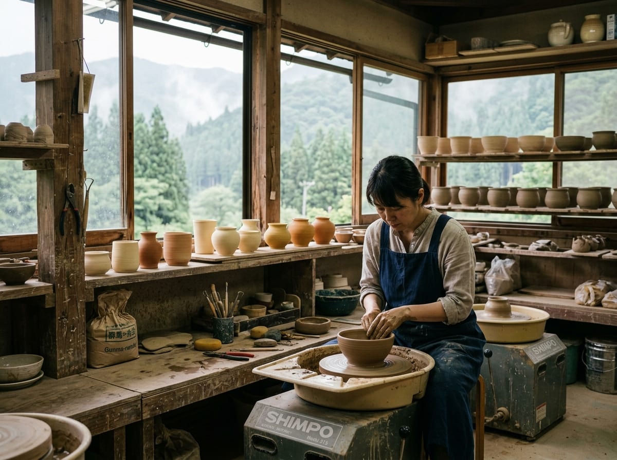 陶芸 榛名の麓