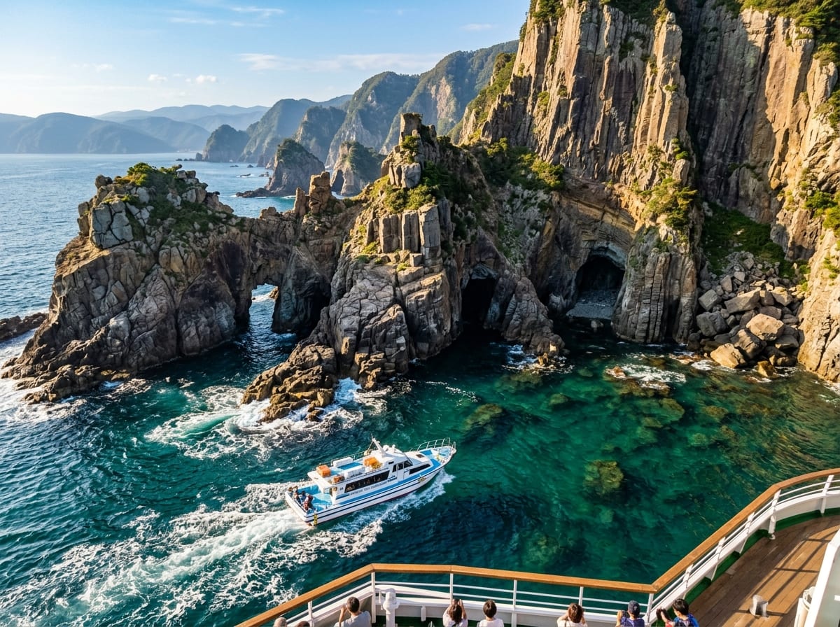 青海島観光汽船