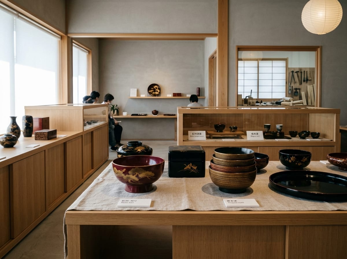 紀州漆器伝統産業会館(うるわし館)