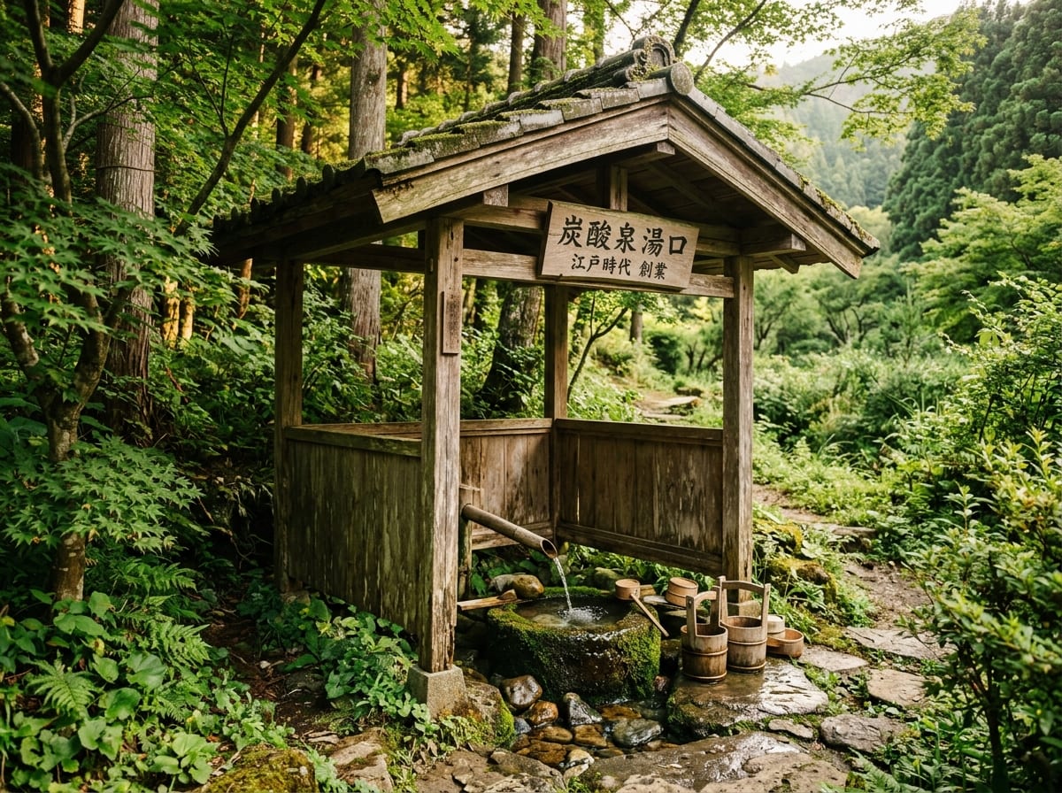 長田鉱泉場 足湯