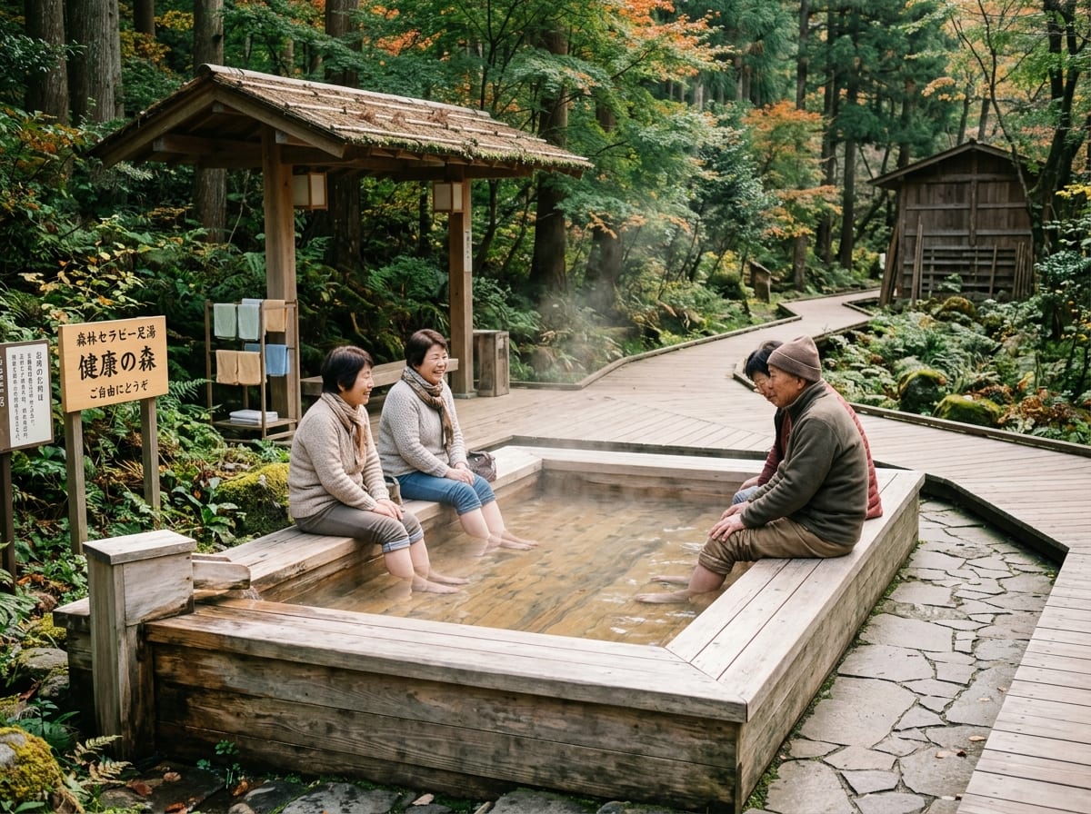 敬老センター ふれあいの郷(足湯)