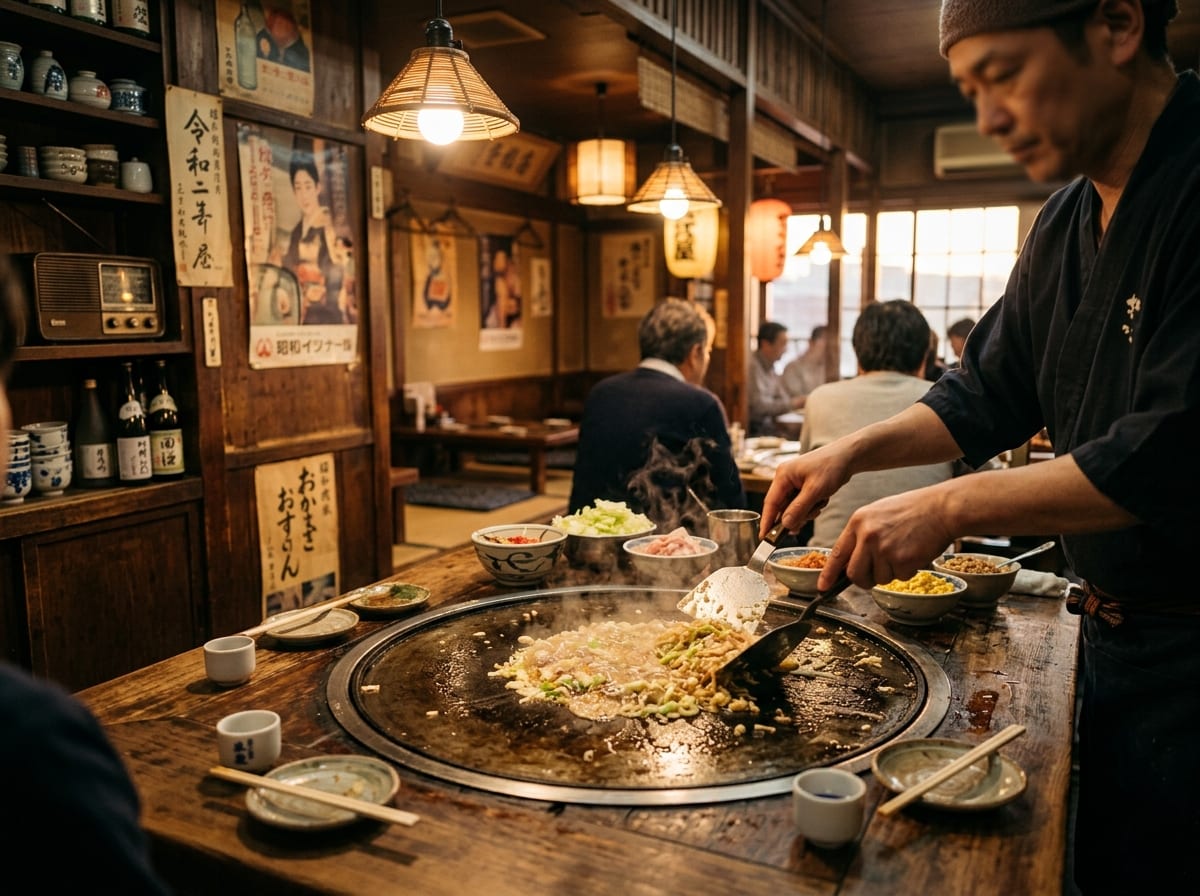鉄板焼 もんじゃ 月島