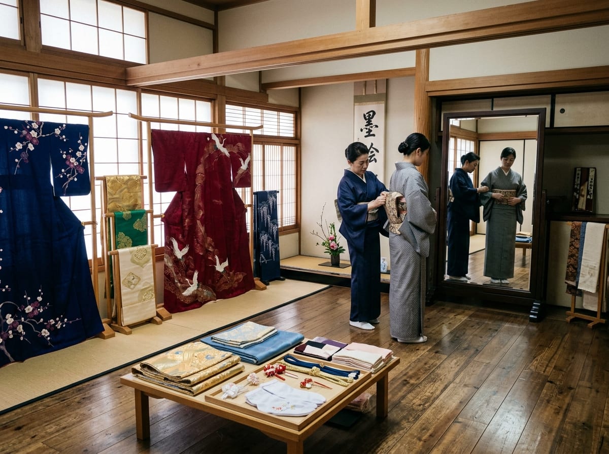 呉服の丸三（着付け教室）