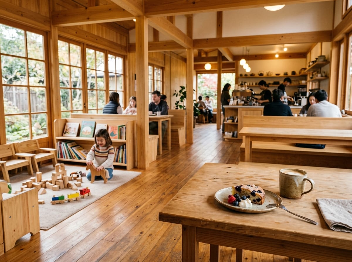 wood-style cafe