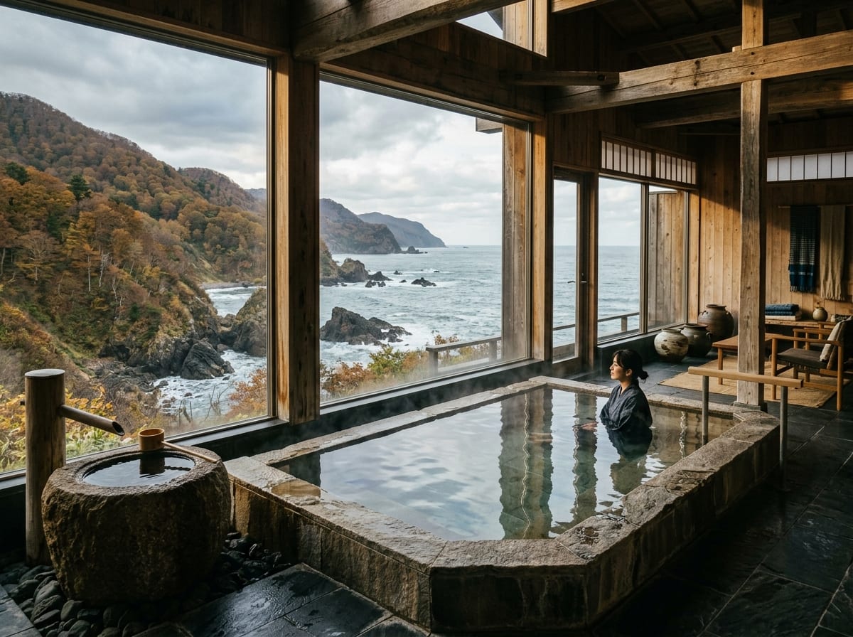 八森いさりび温泉ハタハタ館（トレッキング・温泉）
