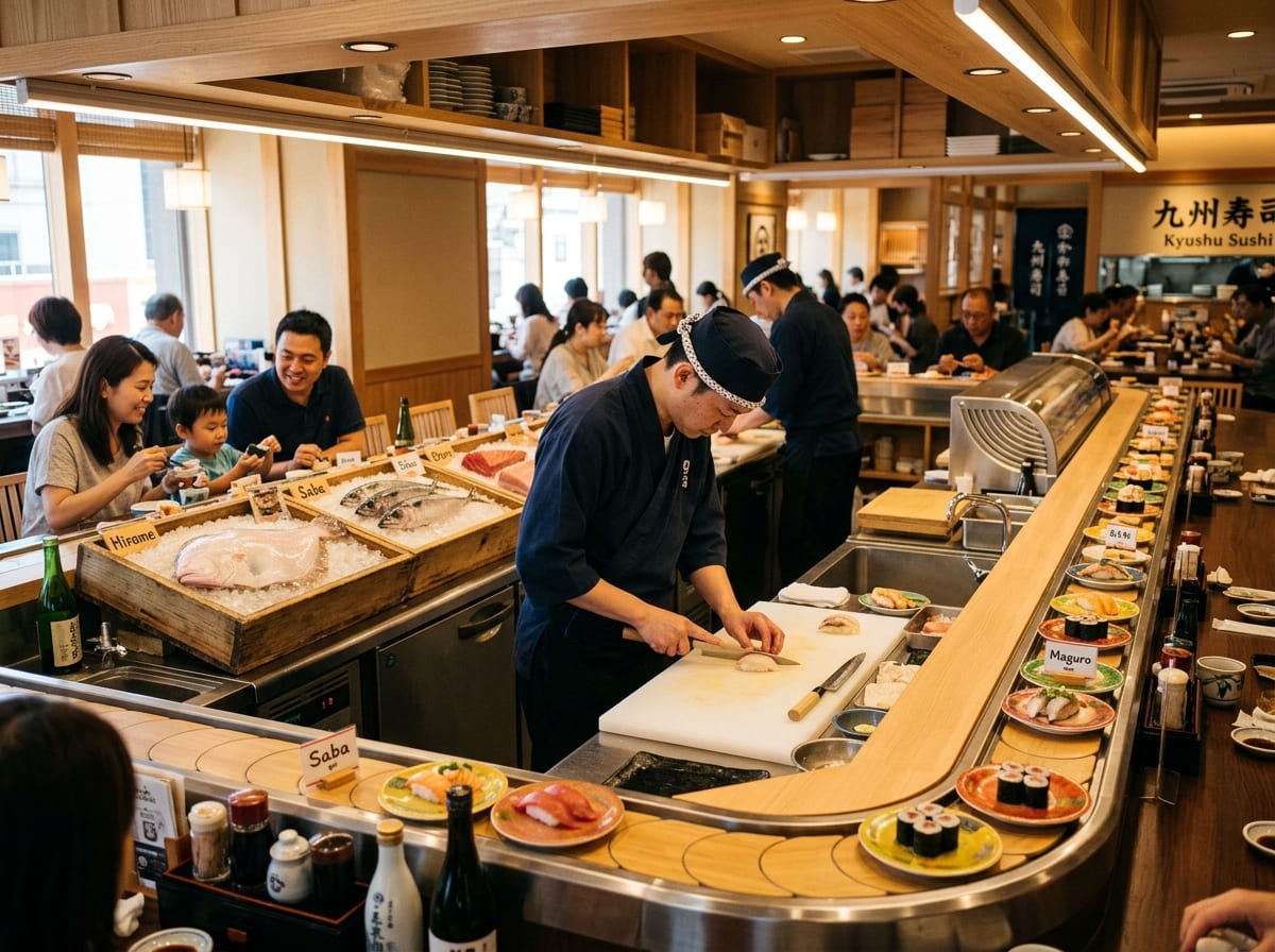 本格博多回転寿司大河すし