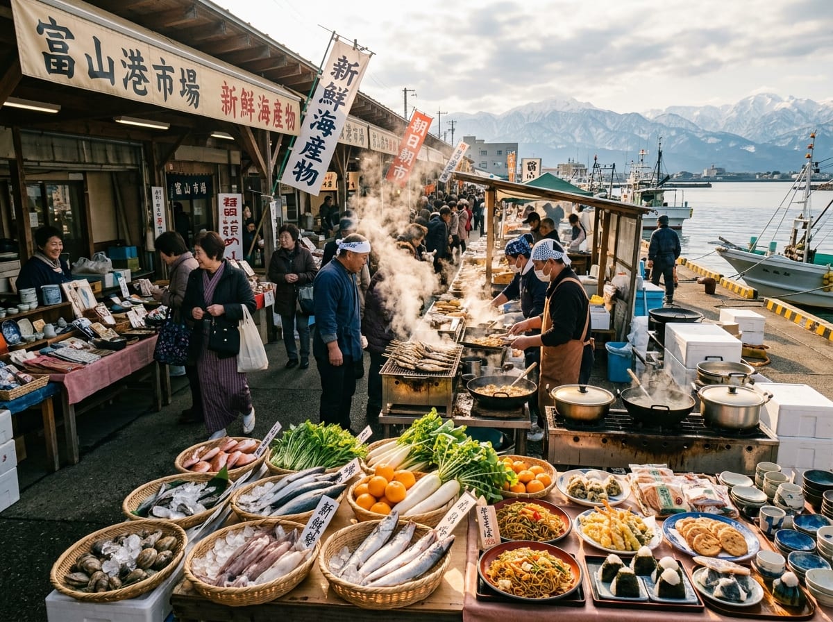 魚津しんきろう大朝市