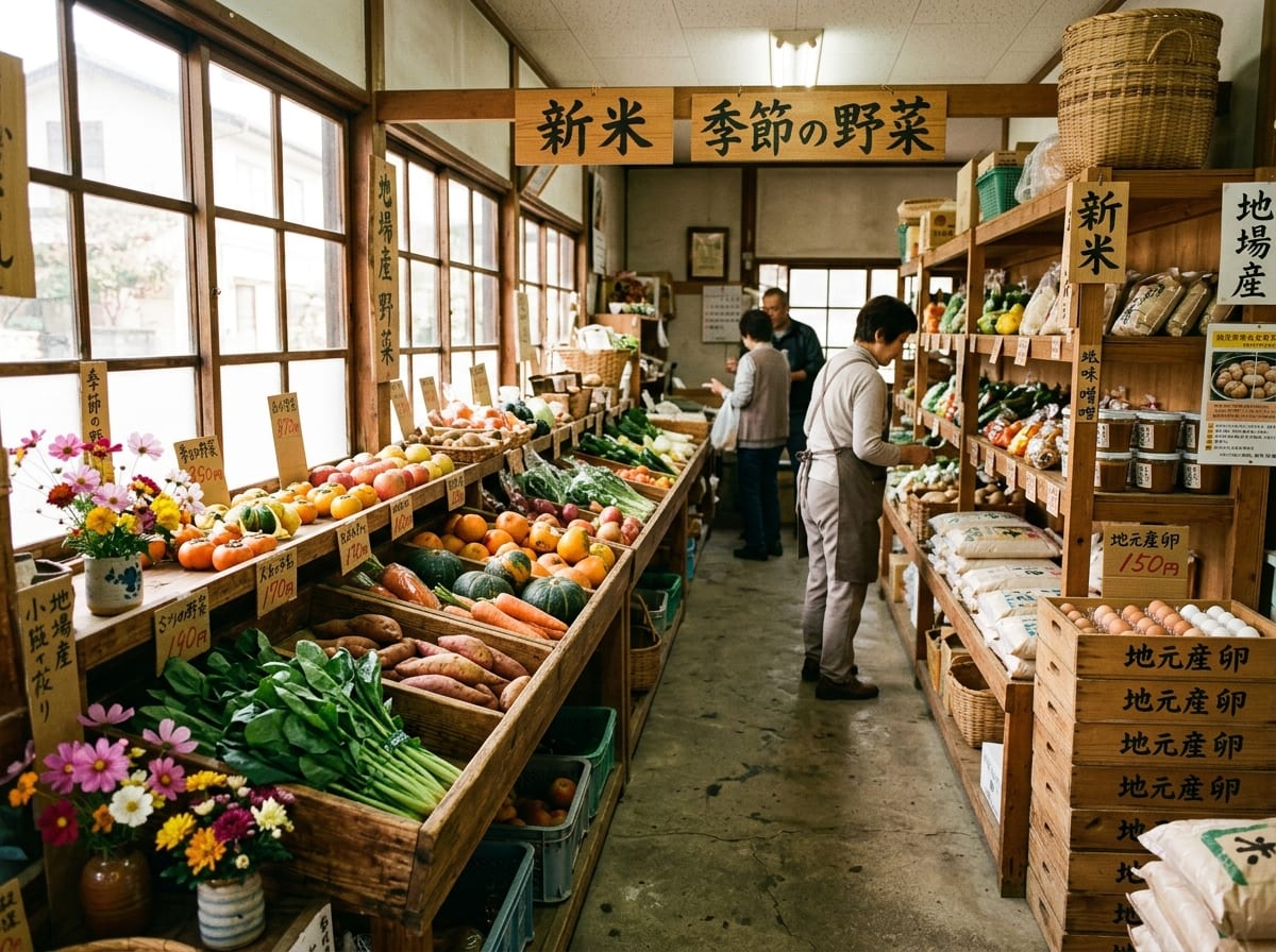 ほく彩館(JA大阪北部農産物直売所)