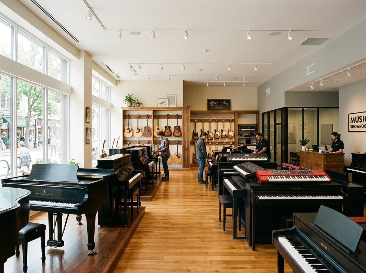 アコヤ楽器店本店
