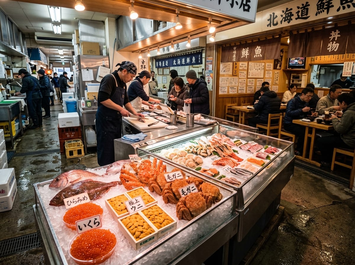 海鮮市場 北のグルメ