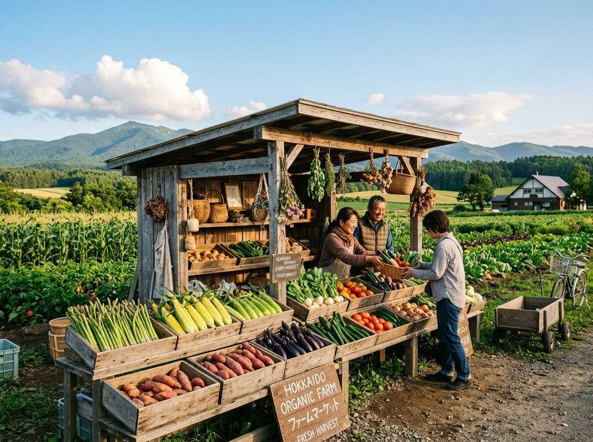 とれた小屋ふじい農場 野菜直売所