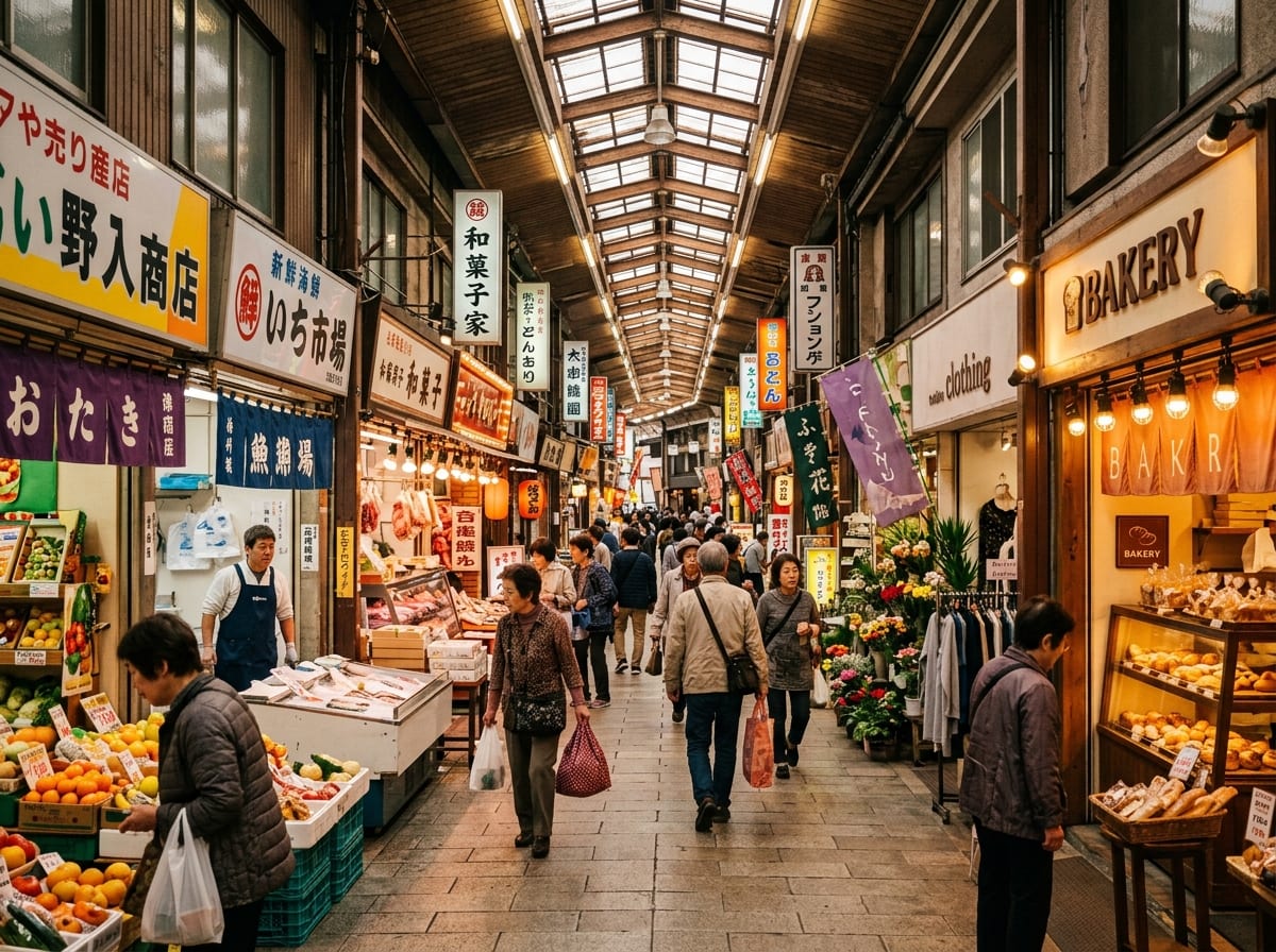 こがね商店街(黄金市場商店街)