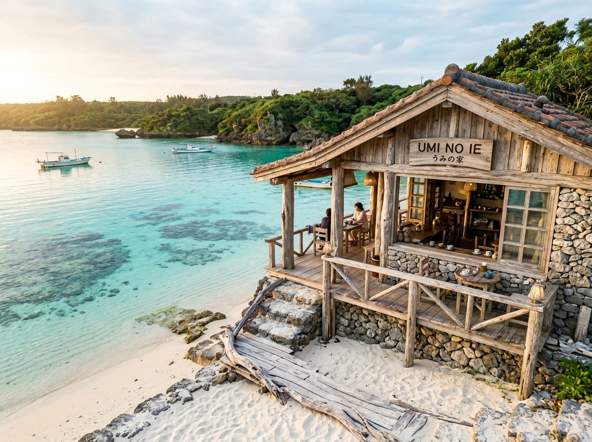 浜辺の茶屋