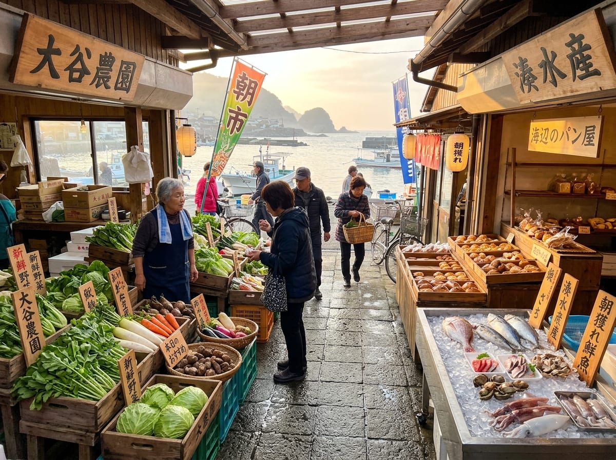 葉山マーケット日曜朝市